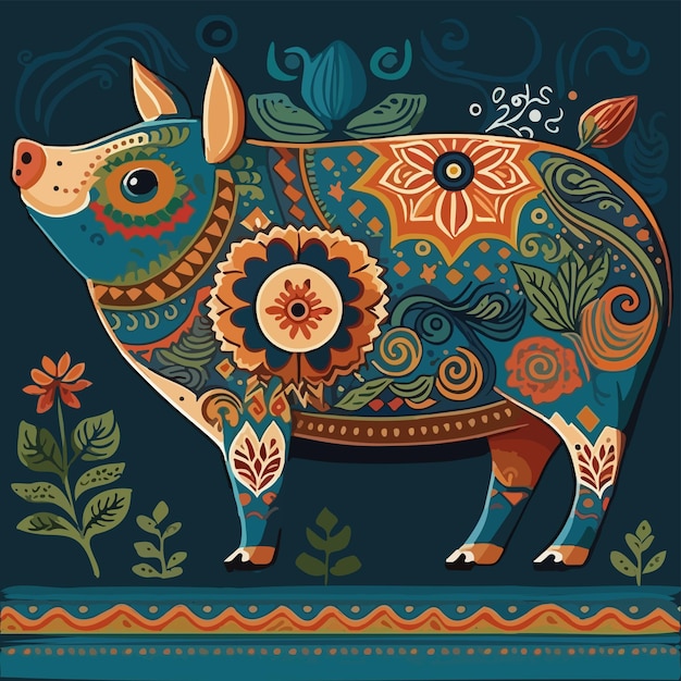 Vector scandinavian_pig_2