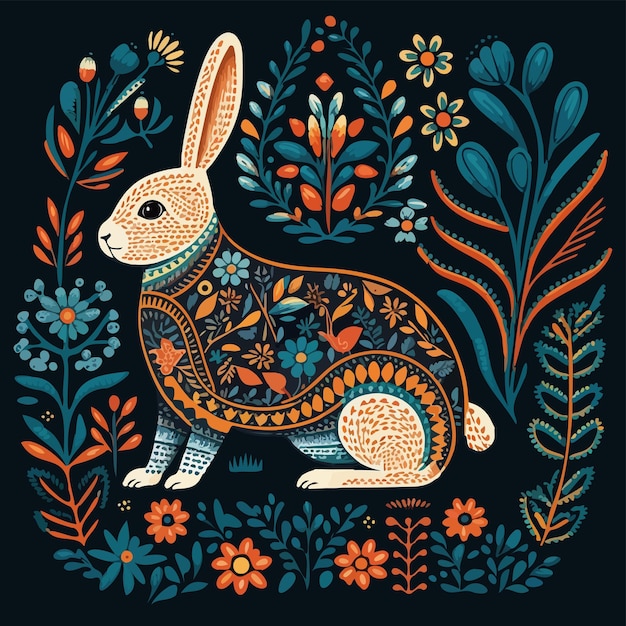 Vector scandinavian_rabbit_1