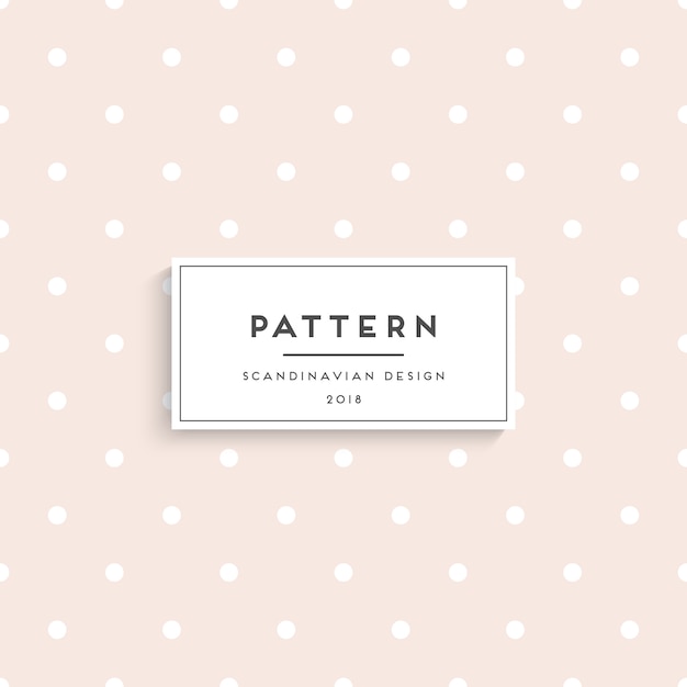 Scandinavian seamless pattern