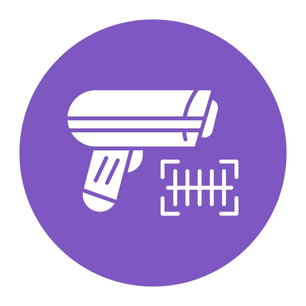 Scanner vector icoontje Kan worden gebruikt voor Warehouse icoonset