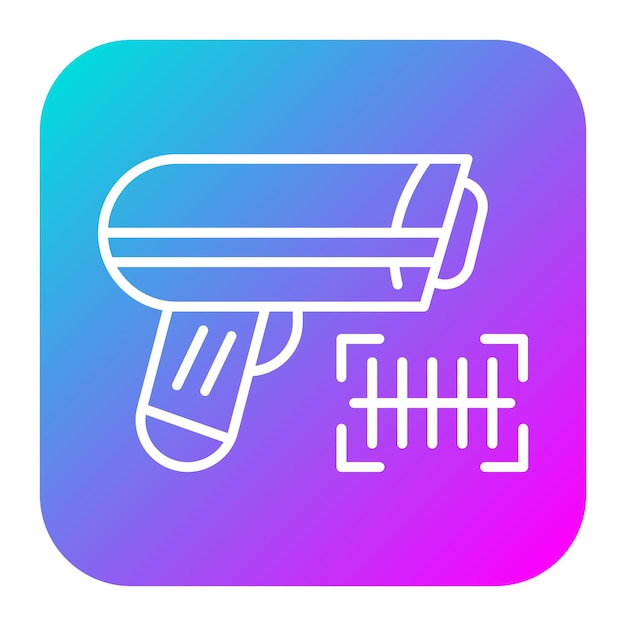 Scanner vector icoontje Kan worden gebruikt voor Warehouse icoonset