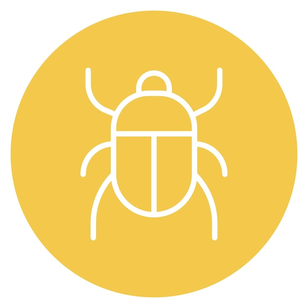 Scarab icon vector image Can be used for Egypt