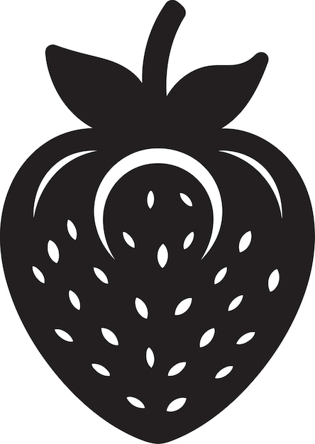 Scarlet Showcase Strawberry Logo Ripe Rapture Strawberry Embleem