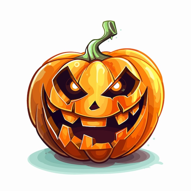 Scary Pumpkin Design