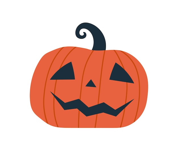 Scary pumpkin icon