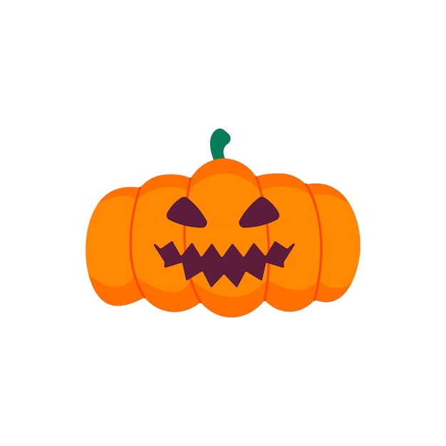 Scary pumpkin illustration