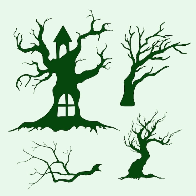 Scary Tree Halloween Collection