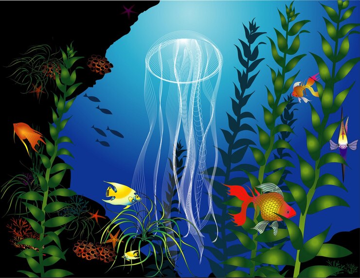 Vector scenery vectors design tamplate