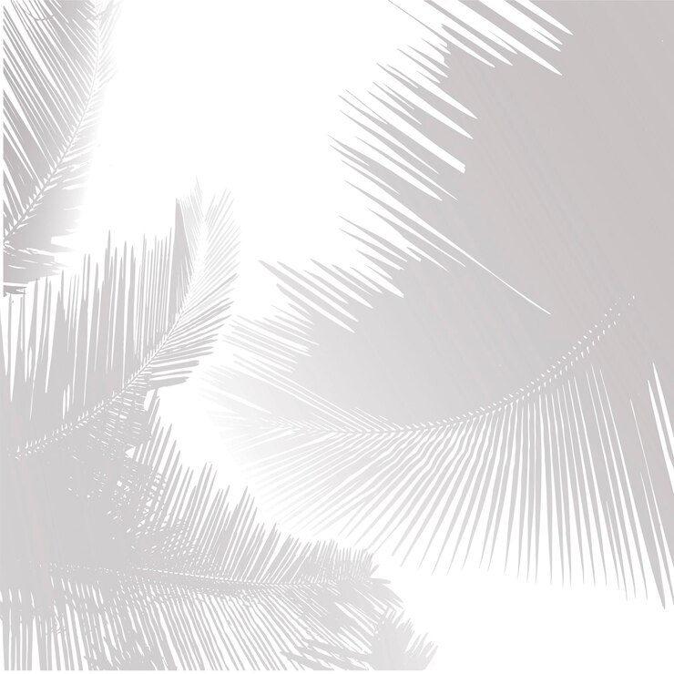 Vector schaduwen overlay-effecten bespotten blad van planten natuurlijk binnenlicht