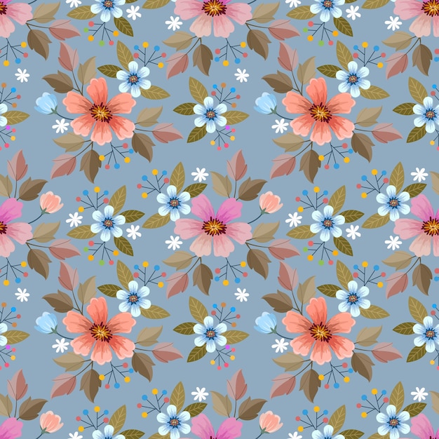 Schattig klein bloemen naadloos patroon Dit patroon kan worden gebruikt voor stoffen textielbehang cadeaupapier
