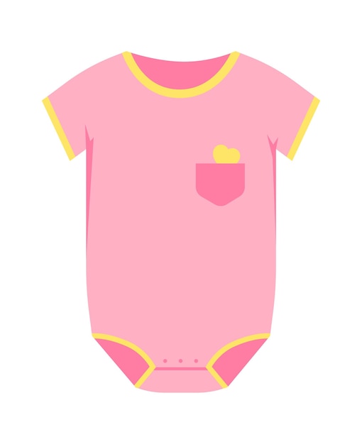 Schattige baby romper Vector illustratie