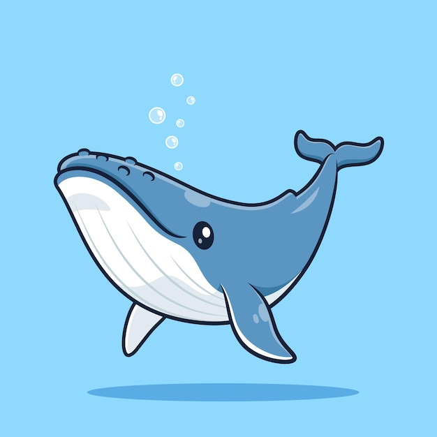 schattige bultrug cartoon vectorillustratie geïsoleerd