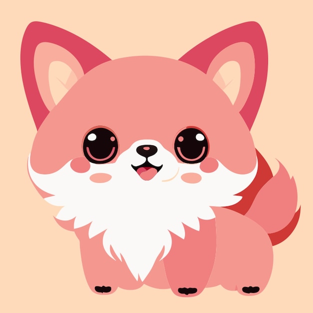 schattige hond vector illustratie kawaii