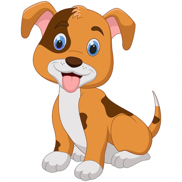 Gratis vectors en illustraties met Hond karikatuur Downloaden | Freepik