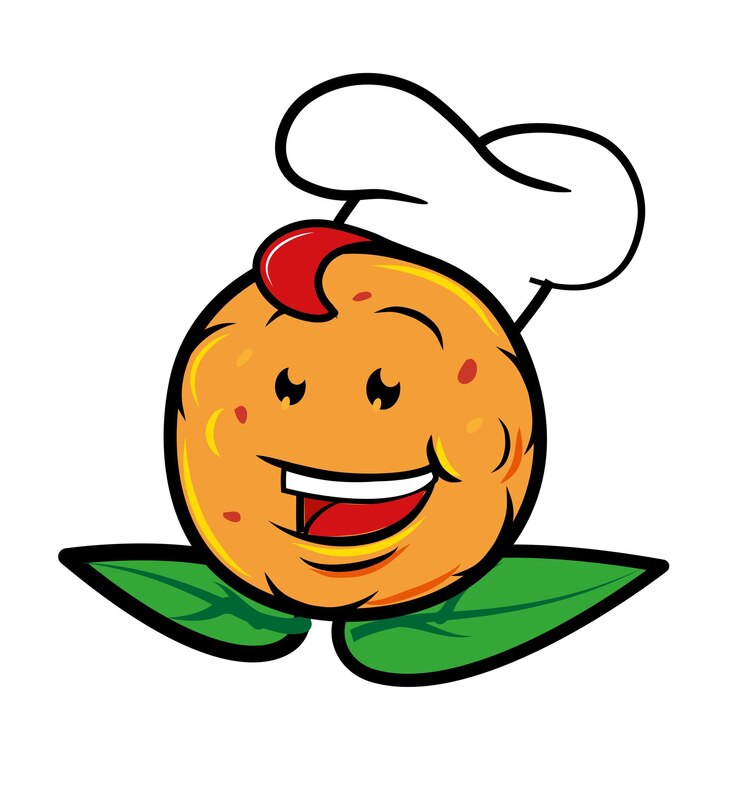Vector schattige platte cartoon gehaktbal illustratie vectorillustratie