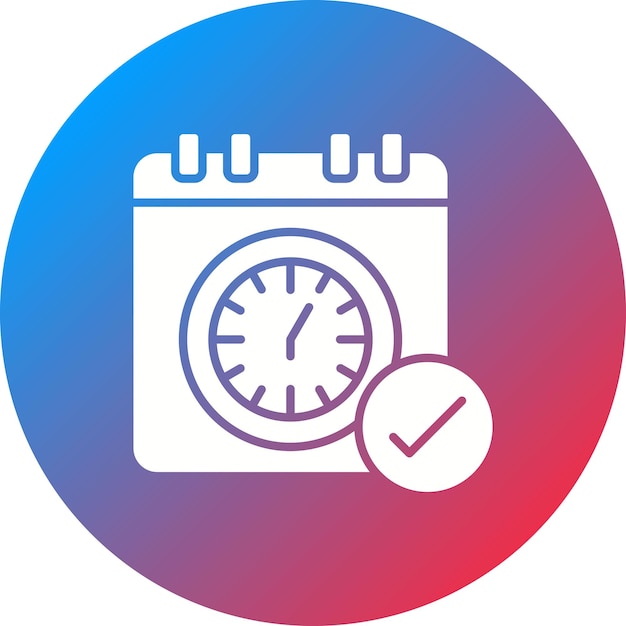 Schedule-icon vector afbeelding Kan worden gebruikt voor Productiviteit