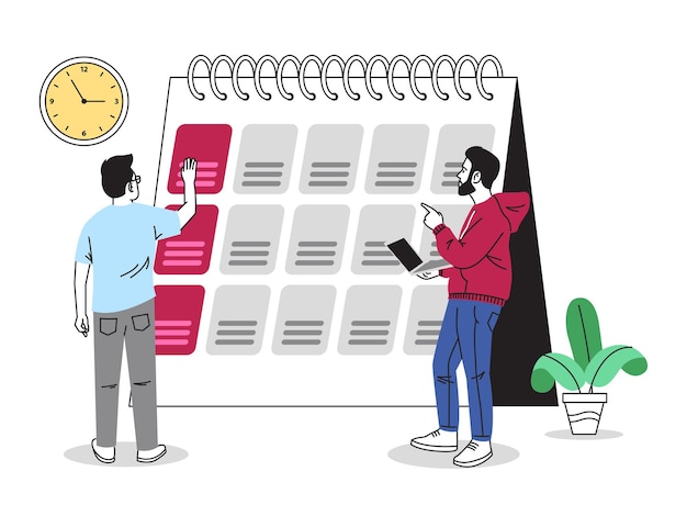 Schedule Sharing Illustration