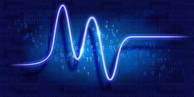 schedule tracking of processor status disk monitoring cpu indicator or ram on binary code background