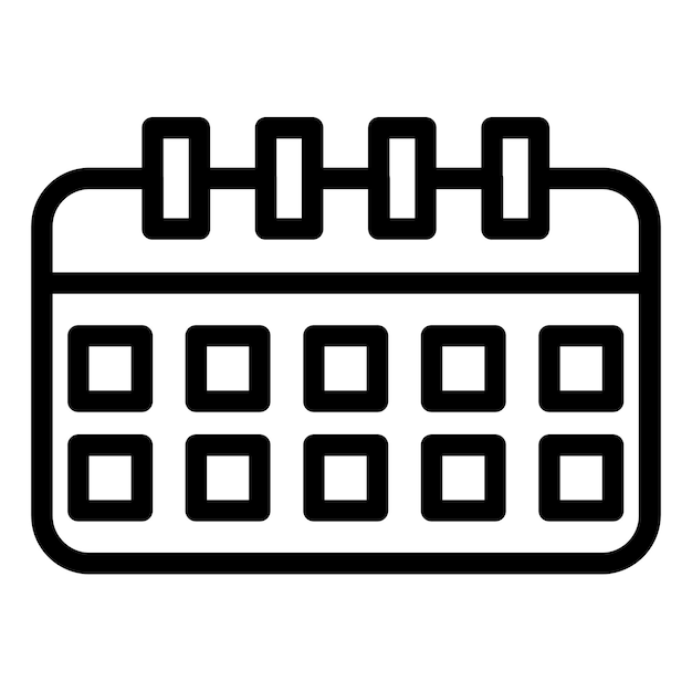 スケジュールベクトルイラスト