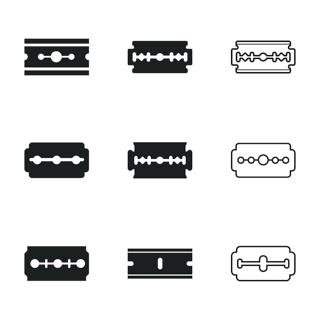 Scheermes vector iconen