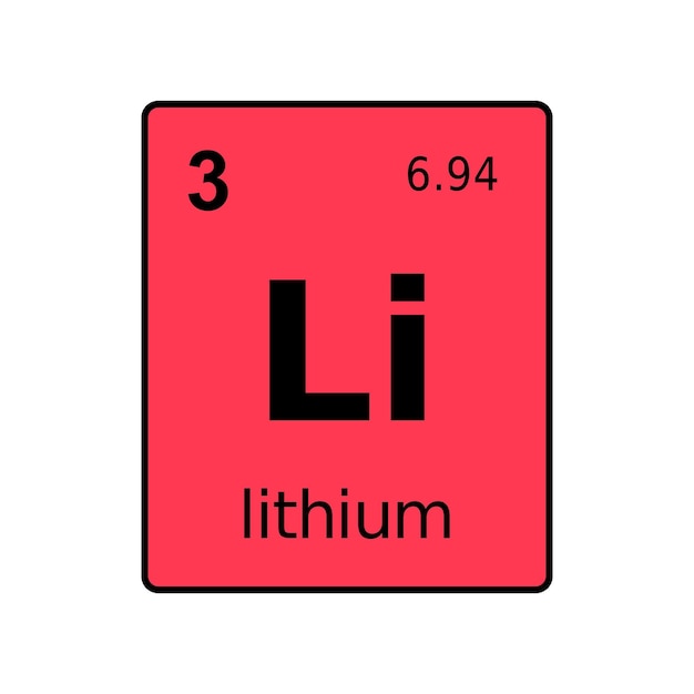 Scheikundig element van periodiek systeem