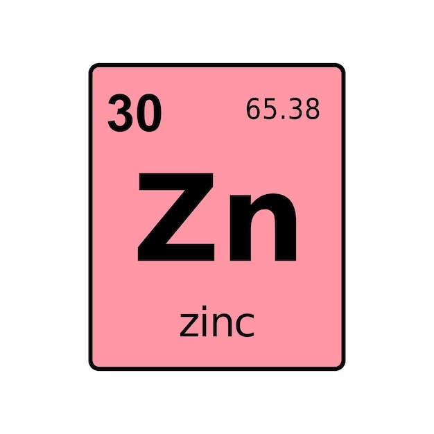 Vector scheikundig element van periodiek systeem