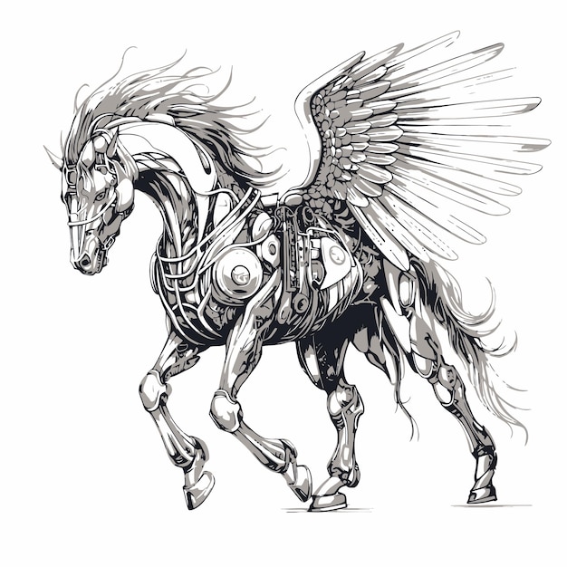 Schets van Pegasus