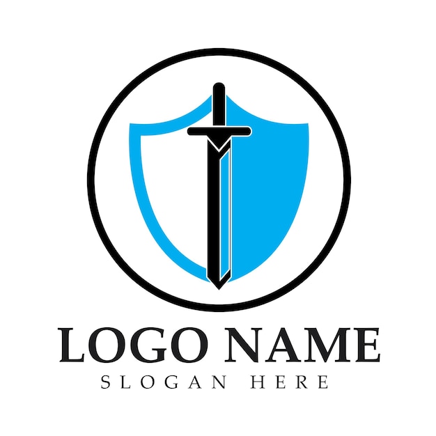 Schild logo ontwerp vectorschild embleem logo sjabloonlogosymbool iconvector