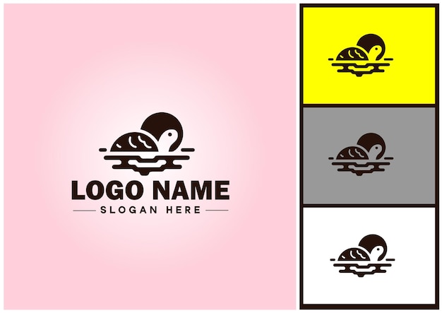 Schildpad logo vector kunst pictogramafbeeldingen voor bedrijfsmerk schildpad pictogram Schildpad logo sjabloon