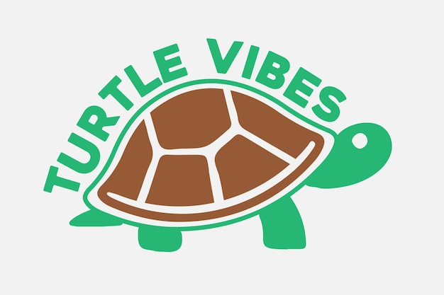 schildpaddenfamilie svg-ontwerp