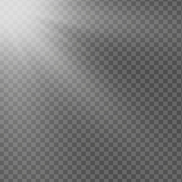 Schitterende zonnestralen op de abstracte achtergrond zonneschijn en transparantie achtergrond doorzichtig zonlicht speciale lens flare licht effect Vector illustratie eps 10