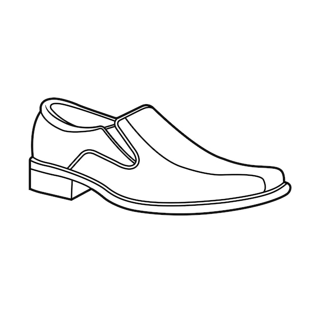 Vector schoenen voor kleding