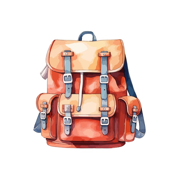 Vector Illustration Of School Bag Isolated On White Background For Kids  Coloring Activity Worksheetworkbook Stock Illustration - Download Image Now  - iStock