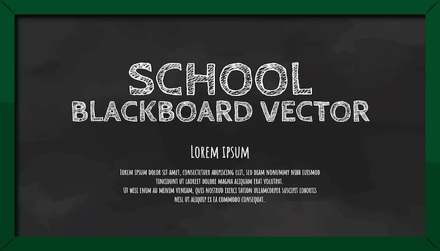 School blackboard texture