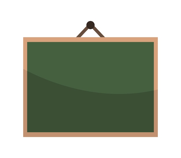 Vector school blackboard