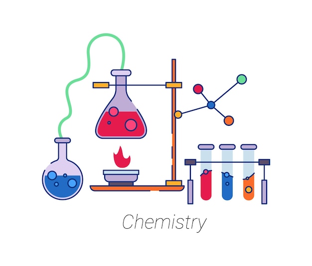 Vector school discipline chemistry subject