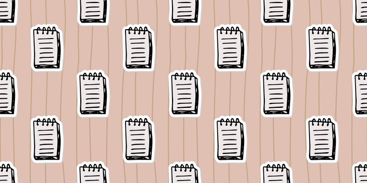 Vector school education study seamless pattern to study subjects for school lessons to study icons