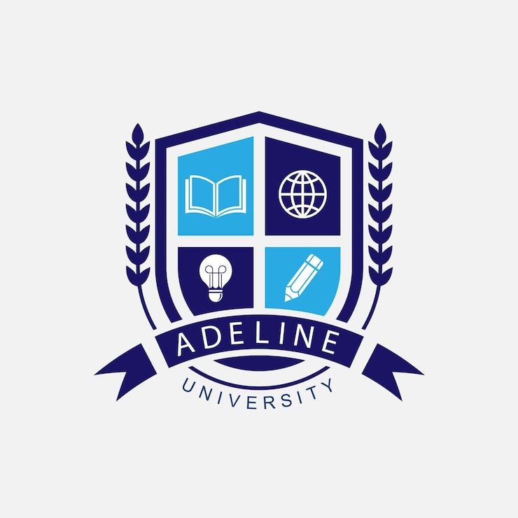 School emblem logo design vector illustration Education logo University logo