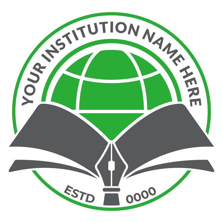 Vector school logo design template and customizable education logo ideas