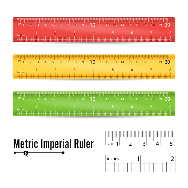 School Measuring Ruler 