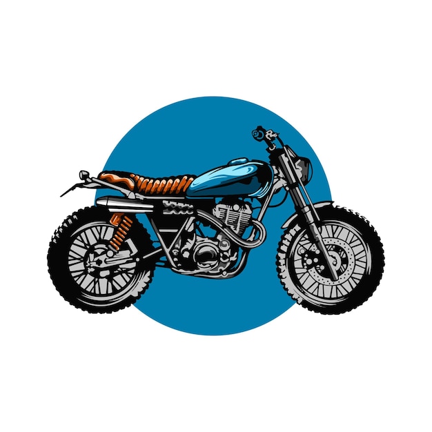 SCHOOL MOTORCYCLE VECTOR DESIGN