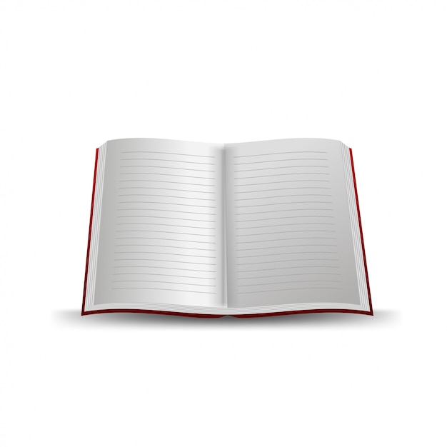 school notebook isolated