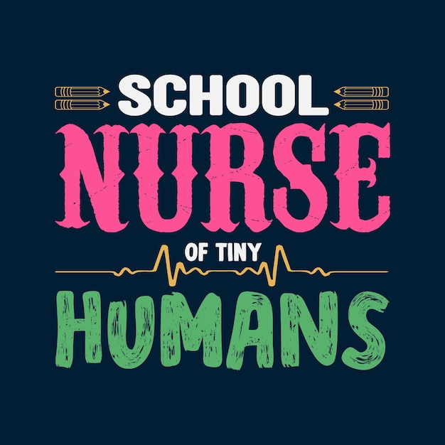 School Nurse T shirt Design