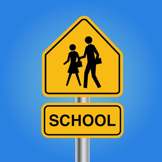 School Crossing Sign Images – Browse 20,128 Stock Photos, Vectors