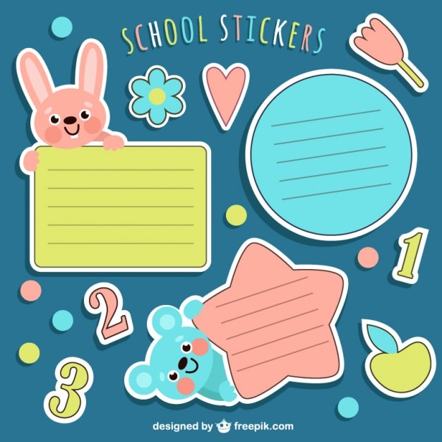 Stikers scuola pack