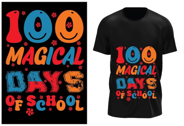 School t-shirt ontwerpen 100 dagen van school t-shirt school t-shirt ontwerp