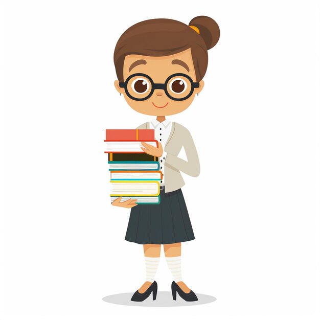 school teacher education children class knowledge student vector illustration teaching pos