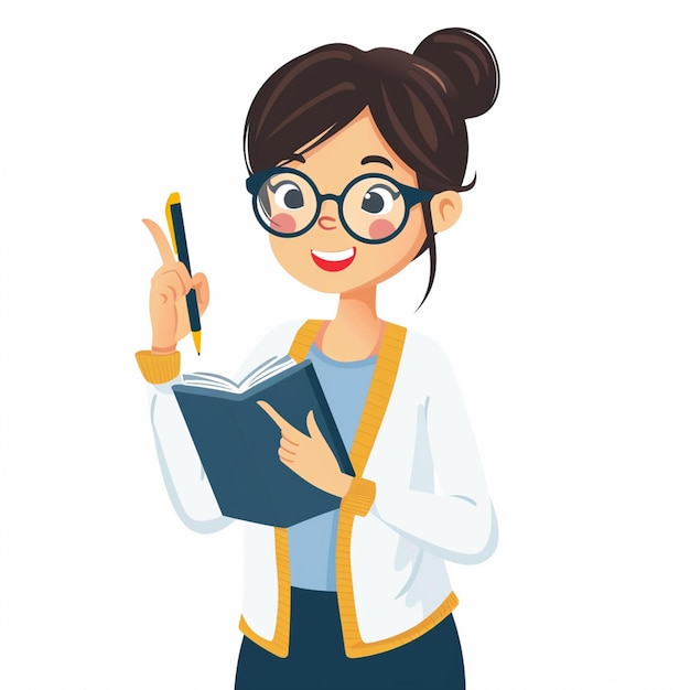 school teacher education children class knowledge student vector illustration teaching pos