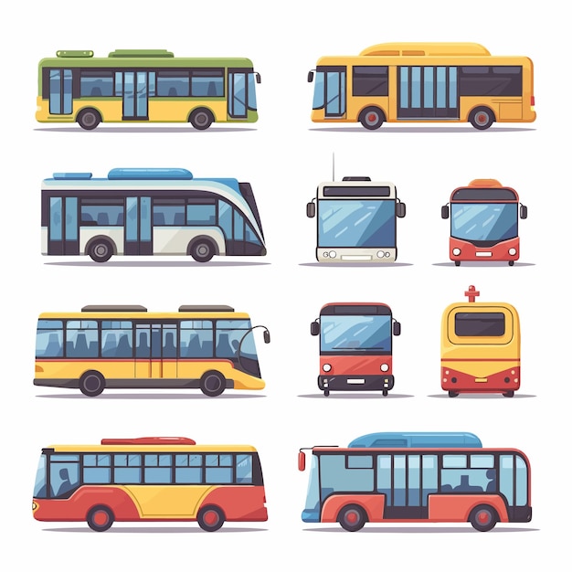 schoolbus icoon en vector