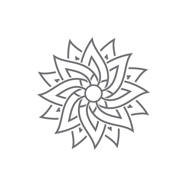 Schoonheid bloem vector pictogram